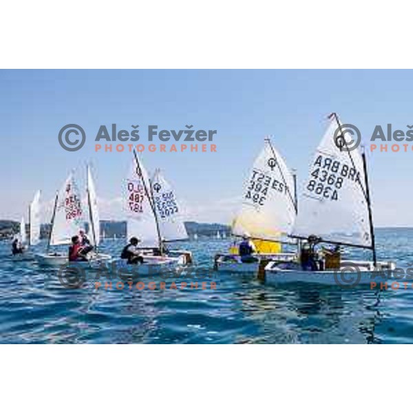 Third day of sailing competition at 2025 Optimist World Championship in Portoroz, Slovenia on June 30, 2025
