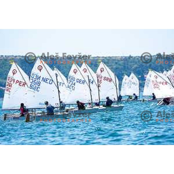 Third day of sailing competition at 2025 Optimist World Championship in Portoroz, Slovenia on June 30, 2025
