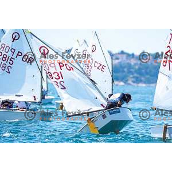 Third day of sailing competition at 2025 Optimist World Championship in Portoroz, Slovenia on June 30, 2025