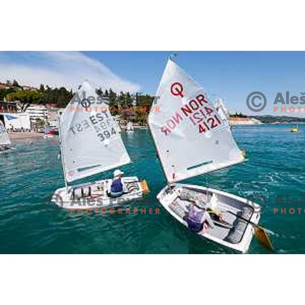 Third day of sailing competition at 2025 Optimist World Championship in Portoroz, Slovenia on June 30, 2025