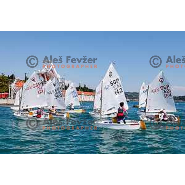 Third day of sailing competition at 2025 Optimist World Championship in Portoroz, Slovenia on June 30, 2025