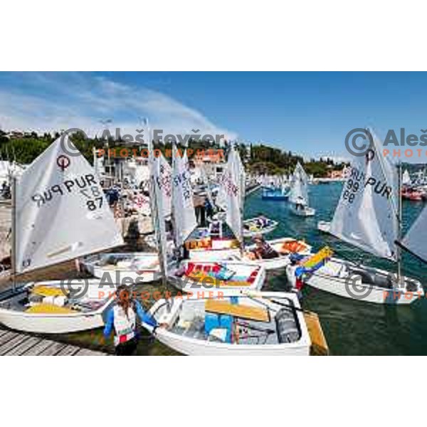 Third day of sailing competition at 2025 Optimist World Championship in Portoroz, Slovenia on June 30, 2025