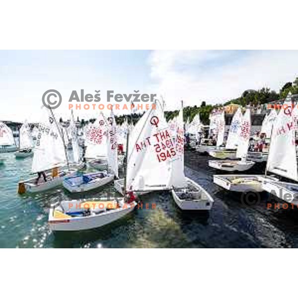 Third day of sailing competition at 2025 Optimist World Championship in Portoroz, Slovenia on June 30, 2025
