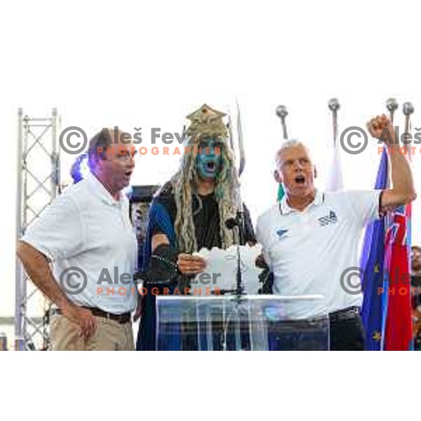 Opening Ceremony of 2025 Optimist World Championship in Portoroz, Slovenia on June 27, 2025