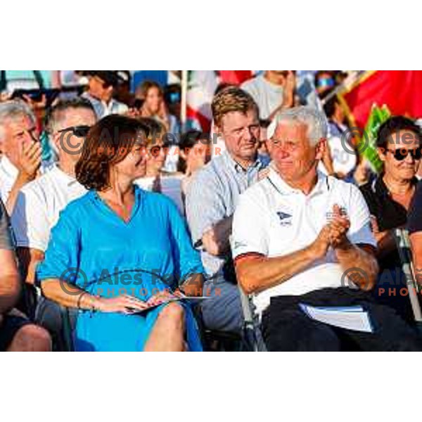 Opening Ceremony of 2025 Optimist World Championship in Portoroz, Slovenia on June 27, 2025
