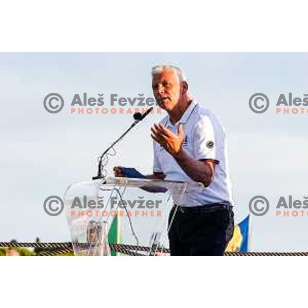 Opening Ceremony of 2025 Optimist World Championship in Portoroz, Slovenia on June 27, 2025