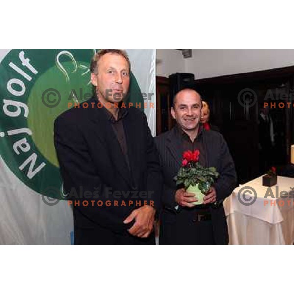 Otocec golf course received "Best Slovenian golf course 2008" award at official presentation at Otocec Castle 17.10.2008 