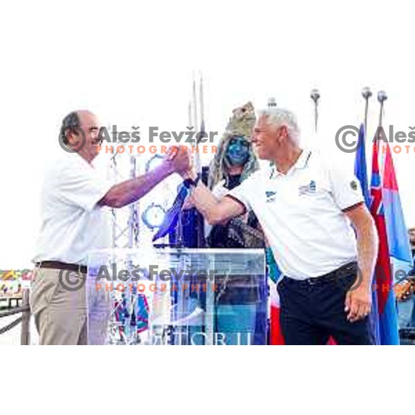 Opening Ceremony of 2025 Optimist World Championship in Portoroz, Slovenia on June 27, 2025