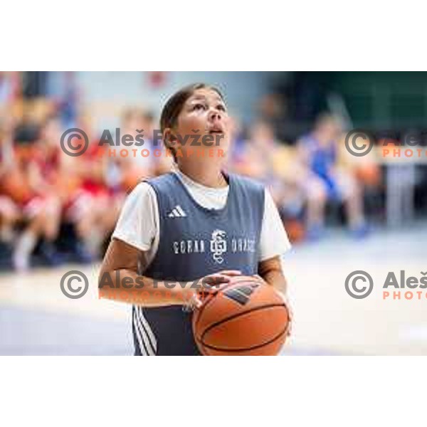 Goran Dragic summer camp for children in Dvorana Tri Lilije, Lasko, Slovenia on July 2, 2025. Photo: Jure Banfi