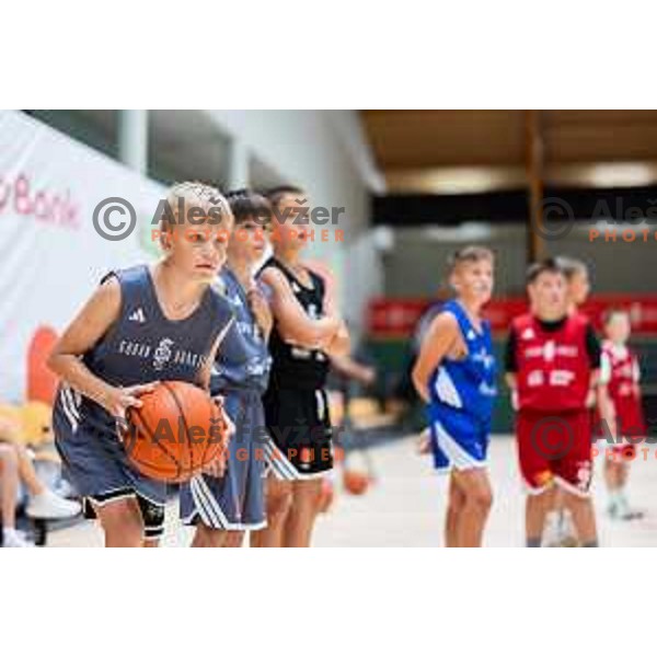 Goran Dragic summer camp for children in Dvorana Tri Lilije, Lasko, Slovenia on July 2, 2025. Photo: Jure Banfi