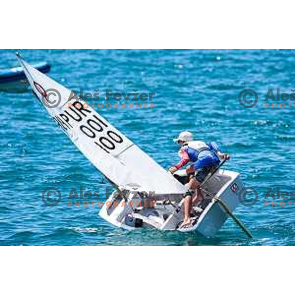 Team Race Final sailing competition at 2025 Optimist World Championship in Portoroz, Slovenia on July 2, 2025