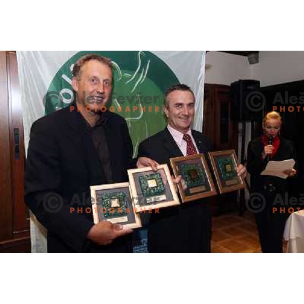 Otocec golf course received "Best Slovenian golf course 2008" award at official presentation at Otocec Castle 17.10.2008 