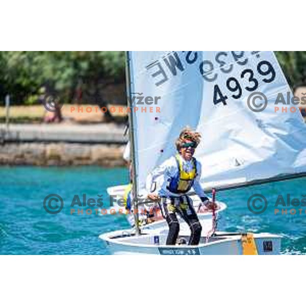 Team Race Final sailing competition at 2025 Optimist World Championship in Portoroz, Slovenia on July 2, 2025