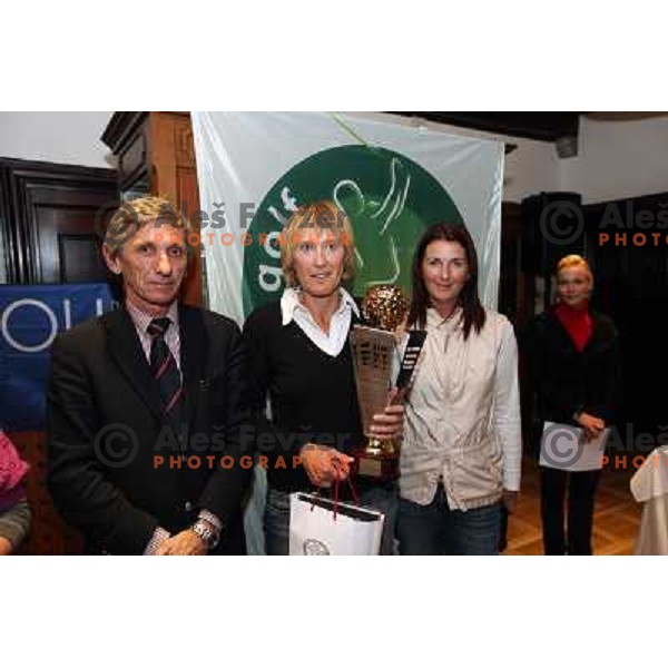 Otocec golf course received "Best Slovenian golf course 2008" award at official presentation at Otocec Castle 17.10.2008 