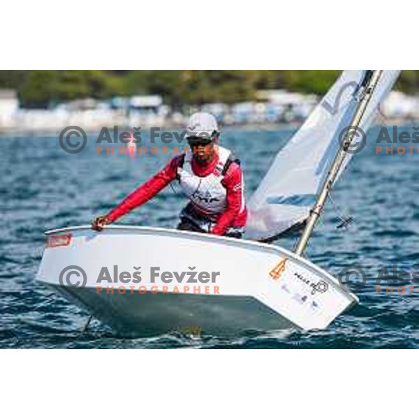 Team Race Qualifying sailing competition at 2025 Optimist World Championship in Portoroz, Slovenia on July 1, 2025