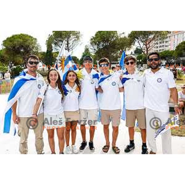 Opening Ceremony of 2025 Optimist World Championship in Portoroz, Slovenia on June 27, 2025