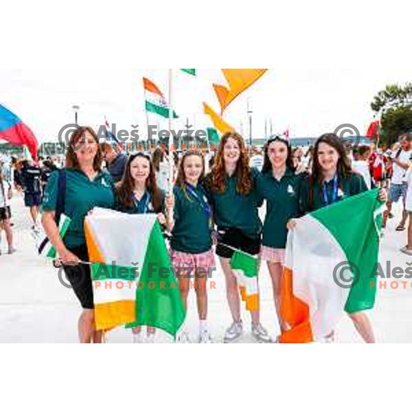 Opening Ceremony of 2025 Optimist World Championship in Portoroz, Slovenia on June 27, 2025