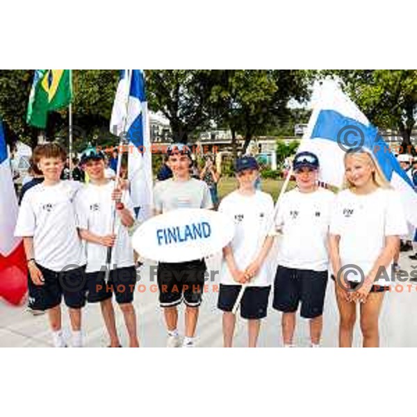 Opening Ceremony of 2025 Optimist World Championship in Portoroz, Slovenia on June 27, 2025