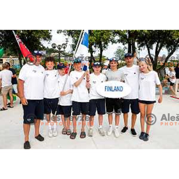 Opening Ceremony of 2025 Optimist World Championship in Portoroz, Slovenia on June 27, 2025