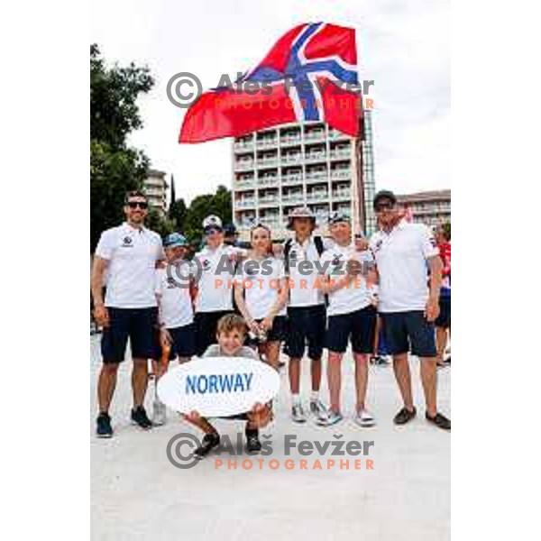 Opening Ceremony of 2025 Optimist World Championship in Portoroz, Slovenia on June 27, 2025
