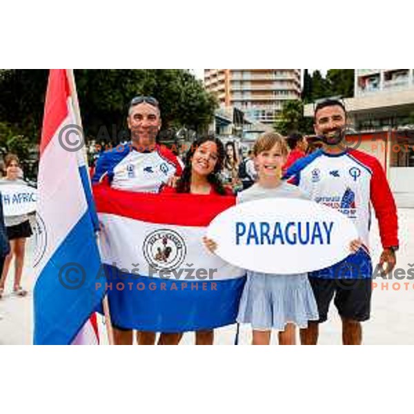 Opening Ceremony of 2025 Optimist World Championship in Portoroz, Slovenia on June 27, 2025