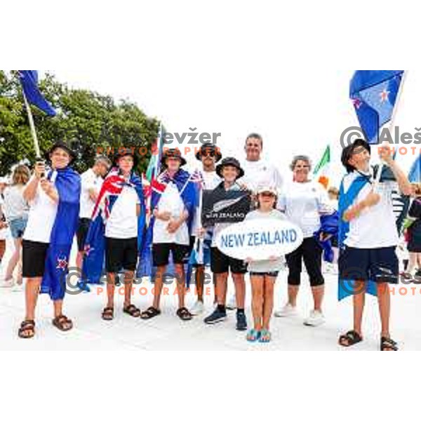 Opening Ceremony of 2025 Optimist World Championship in Portoroz, Slovenia on June 27, 2025