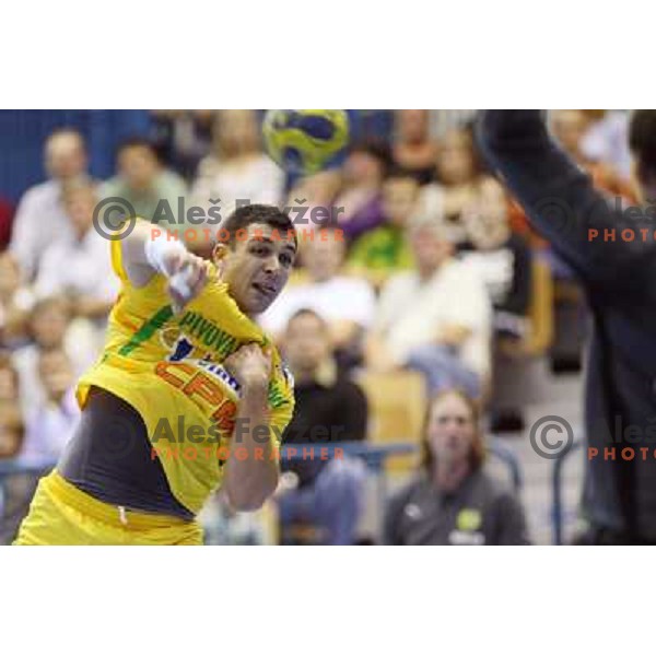 Sulic at handball match Celje Pivovarna Lasko (SLO)- Hammarby (SWE) in EHF Championsleague, played in Celje (Slovenia) 11.10.2008 