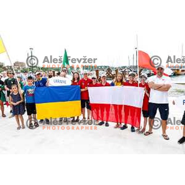 Opening Ceremony of 2025 Optimist World Championship in Portoroz, Slovenia on June 27, 2025