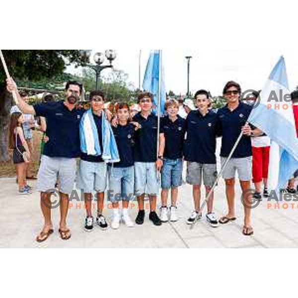 Opening Ceremony of 2025 Optimist World Championship in Portoroz, Slovenia on June 27, 2025