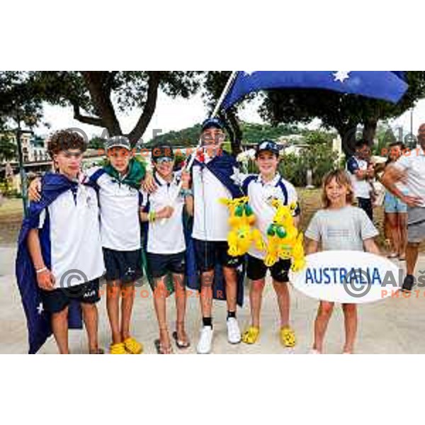 Opening Ceremony of 2025 Optimist World Championship in Portoroz, Slovenia on June 27, 2025