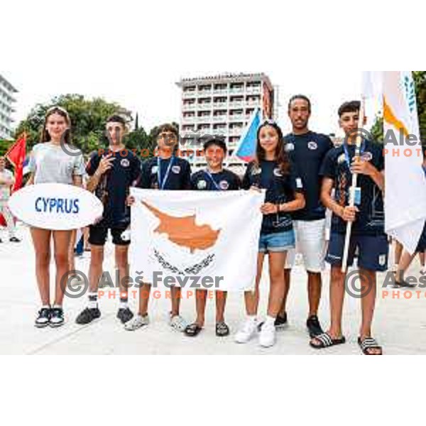 Opening Ceremony of 2025 Optimist World Championship in Portoroz, Slovenia on June 27, 2025
