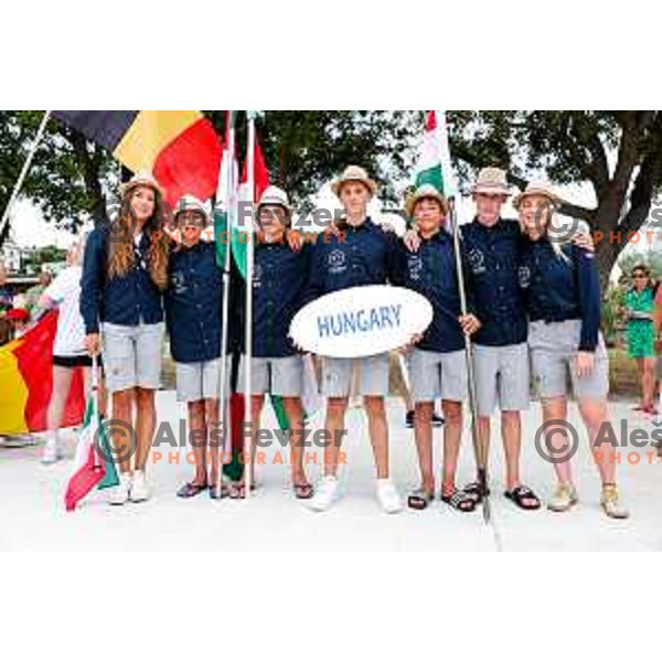 Opening Ceremony of 2025 Optimist World Championship in Portoroz, Slovenia on June 27, 2025