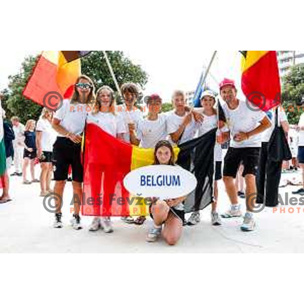 Opening Ceremony of 2025 Optimist World Championship in Portoroz, Slovenia on June 27, 2025