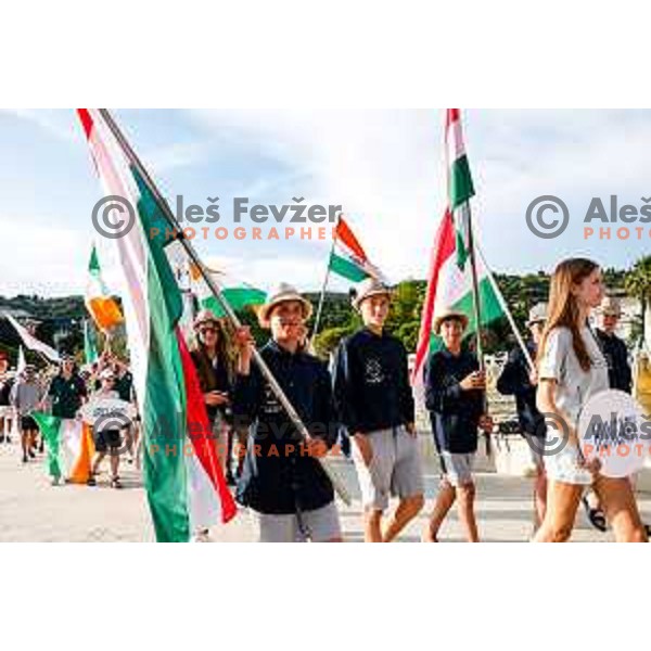 Opening Ceremony of 2025 Optimist World Championship in Portoroz, Slovenia on June 27, 2025