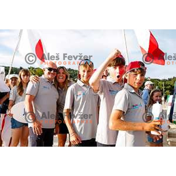 Opening Ceremony of 2025 Optimist World Championship in Portoroz, Slovenia on June 27, 2025