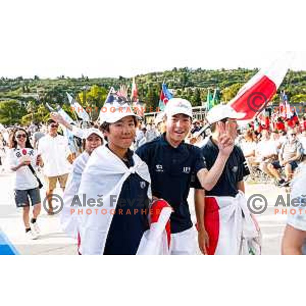 Opening Ceremony of 2025 Optimist World Championship in Portoroz, Slovenia on June 27, 2025