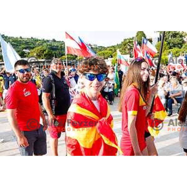 Opening Ceremony of 2025 Optimist World Championship in Portoroz, Slovenia on June 27, 2025