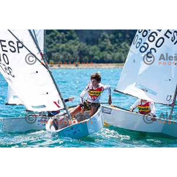 Team Race Final sailing competition at 2025 Optimist World Championship in Portoroz, Slovenia on July 2, 2025