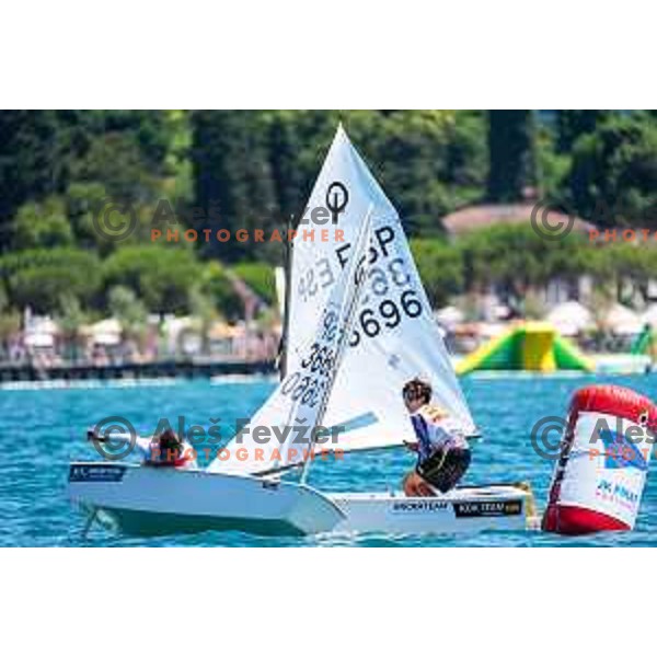 Team Race Final sailing competition at 2025 Optimist World Championship in Portoroz, Slovenia on July 2, 2025