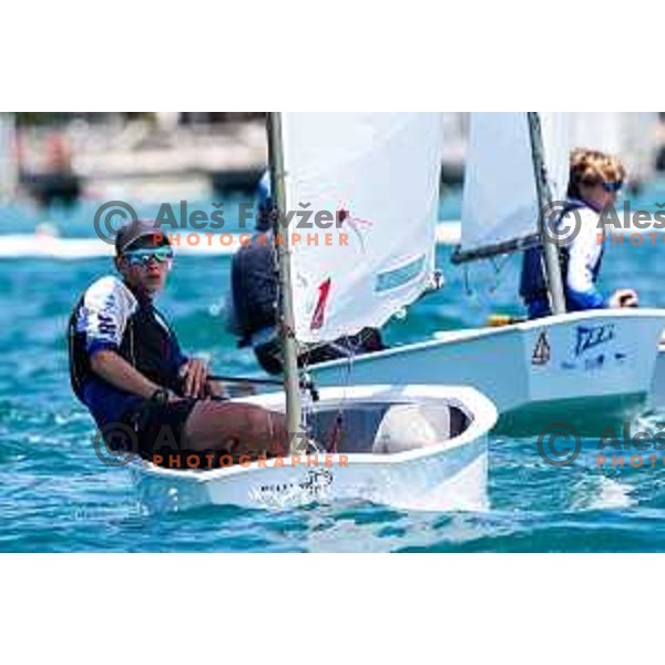 Team Race Final sailing competition at 2025 Optimist World Championship in Portoroz, Slovenia on July 2, 2025