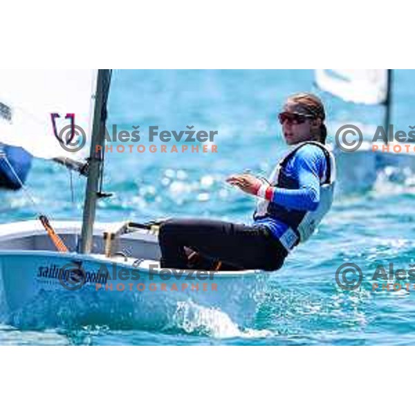 Team Race Final sailing competition at 2025 Optimist World Championship in Portoroz, Slovenia on July 2, 2025