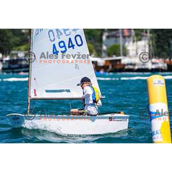 Team Race Final sailing competition at 2025 Optimist World Championship in Portoroz, Slovenia on July 2, 2025