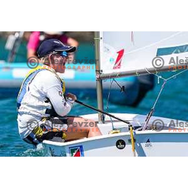 Team Race Final sailing competition at 2025 Optimist World Championship in Portoroz, Slovenia on July 2, 2025