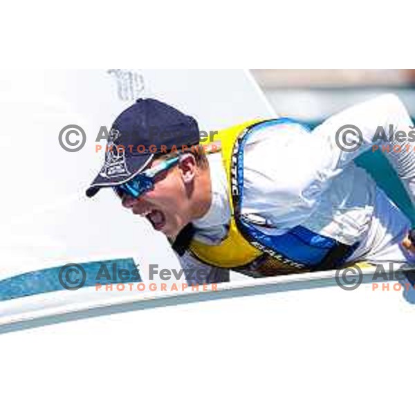 Team Race Final sailing competition at 2025 Optimist World Championship in Portoroz, Slovenia on July 2, 2025