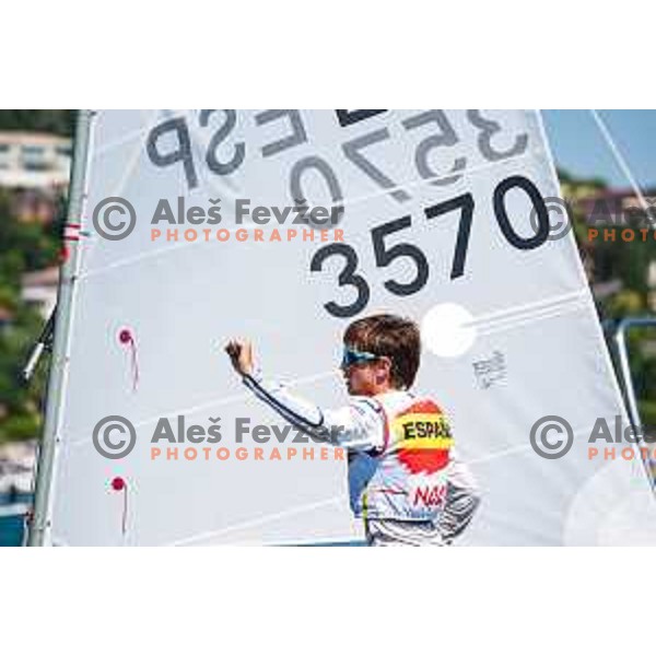 Team Race Final sailing competition at 2025 Optimist World Championship in Portoroz, Slovenia on July 2, 2025