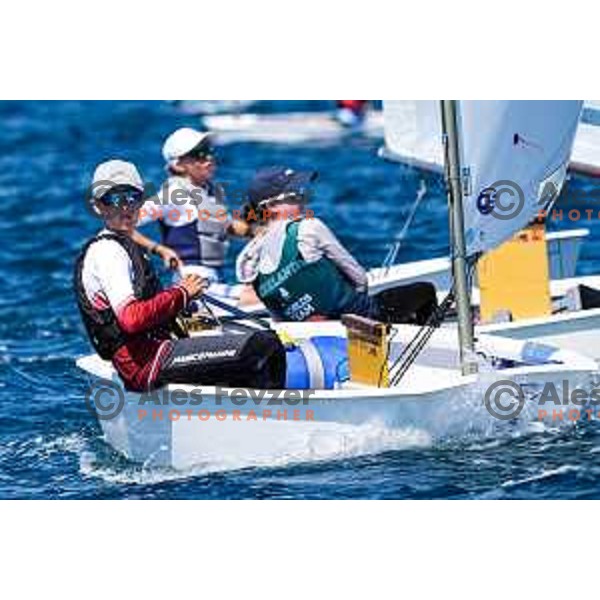 sailing competition at 2025 Optimist World Championship in Portoroz, Slovenia on June 28, 2025