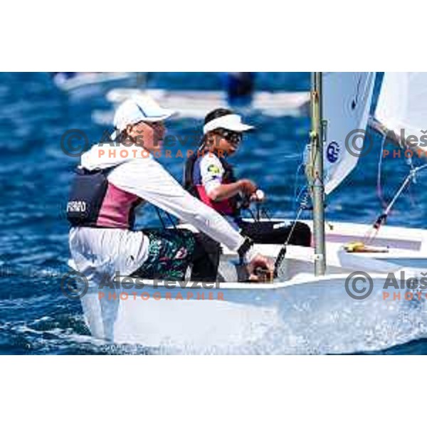 sailing competition at 2025 Optimist World Championship in Portoroz, Slovenia on June 28, 2025