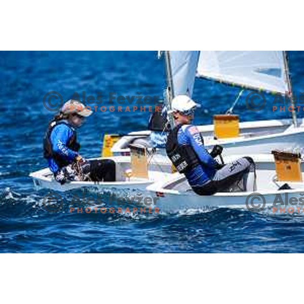 sailing competition at 2025 Optimist World Championship in Portoroz, Slovenia on June 28, 2025