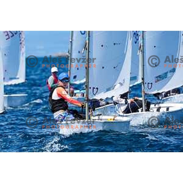 sailing competition at 2025 Optimist World Championship in Portoroz, Slovenia on June 28, 2025