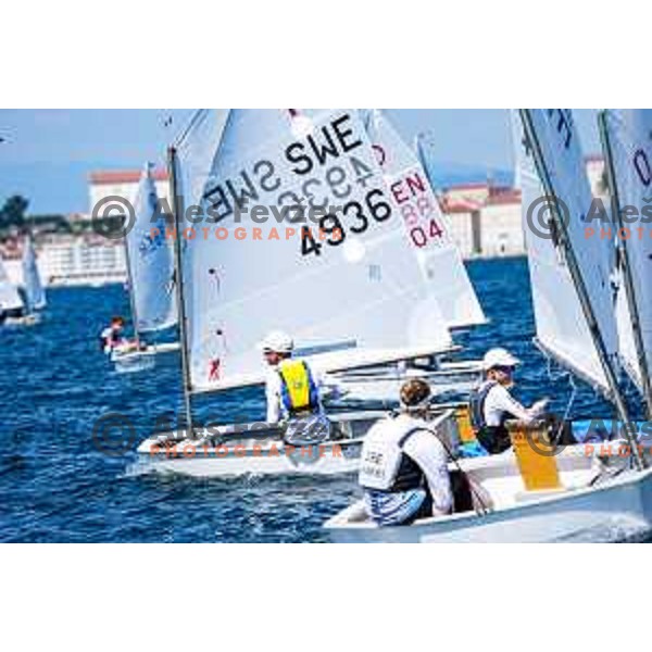 sailing competition at 2025 Optimist World Championship in Portoroz, Slovenia on June 28, 2025
